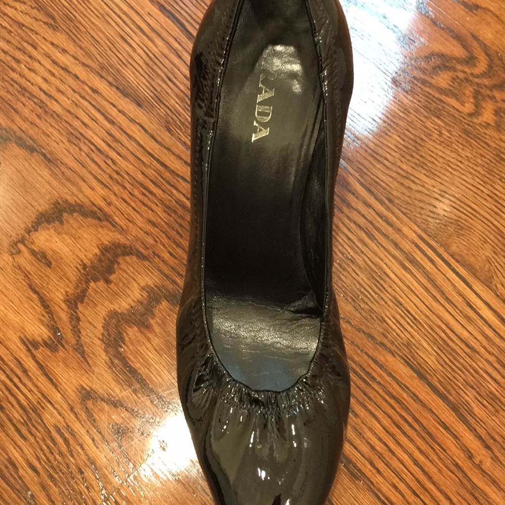 Black Prada heel